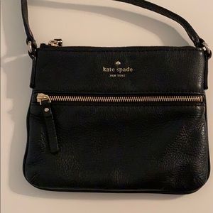 Black Kate Spade Zipper Crossbody